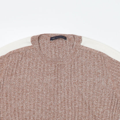Womens UK Size 20 Marks and Spencer Brown Pullover Jumper