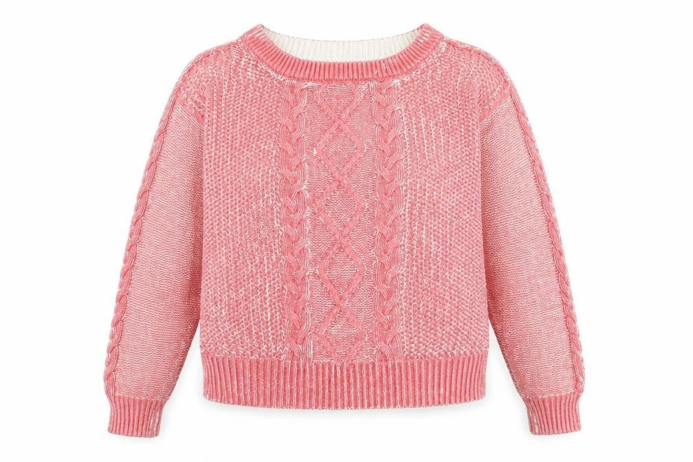 Womens UK Size L VERO MODA Pink Pullover Jumper