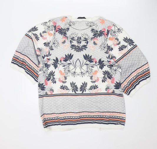 Womens UK Size M Dorothy Perkins Multicoloured Cardigan Jumper