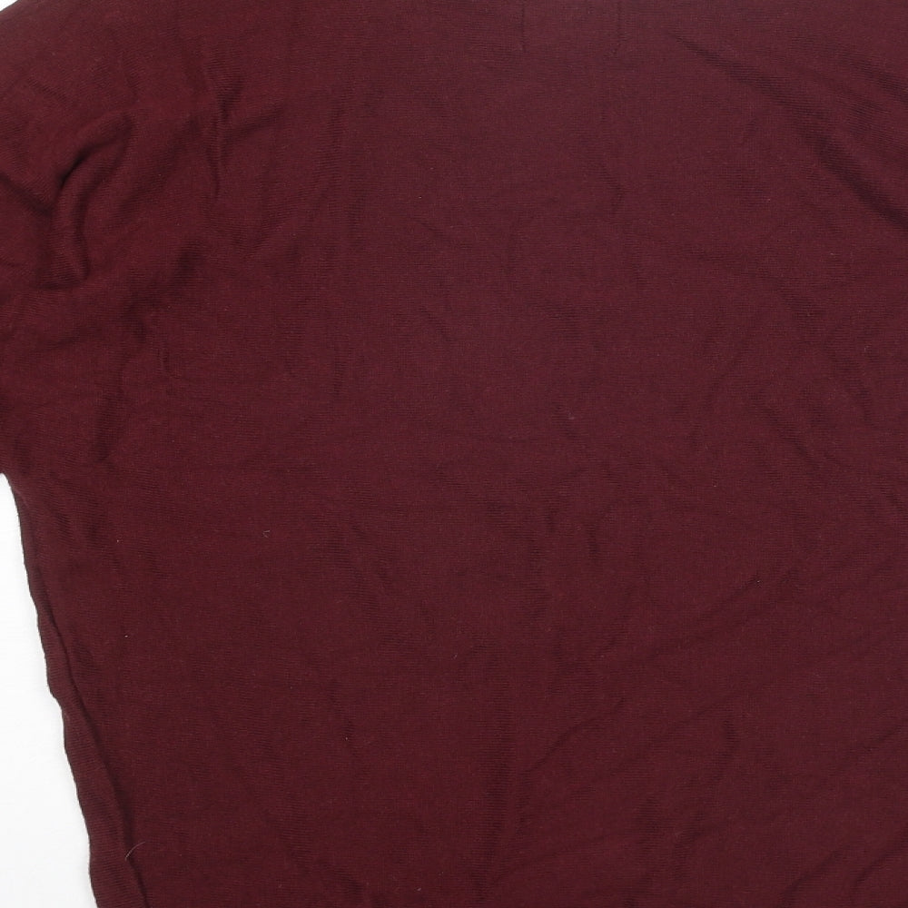Womens UK Size 12 Debenhams Purple Pullover Jumper