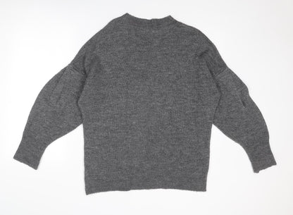 Womens UK Size 16 Dorothy Perkins Grey Pullover Jumper