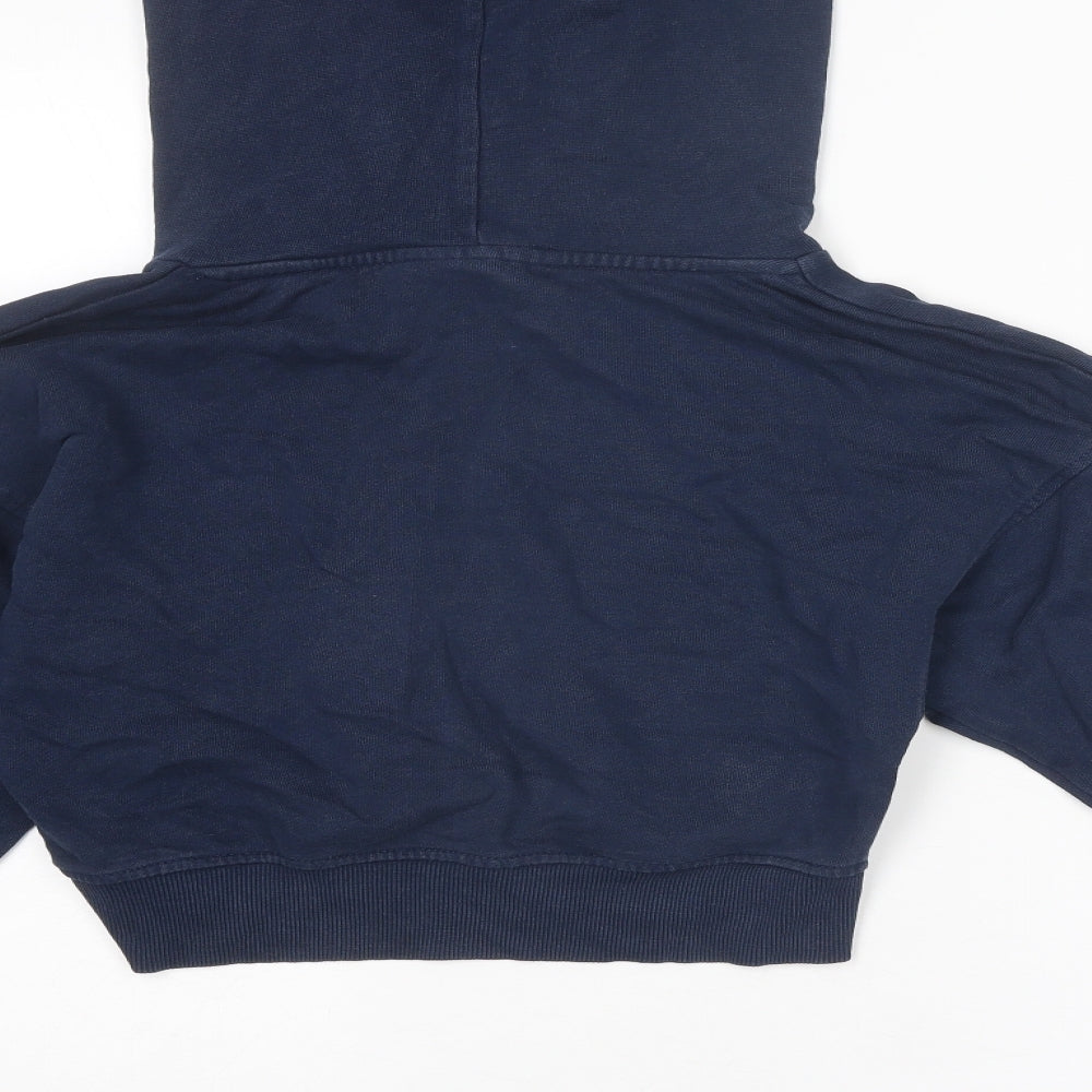 IL SARTO Womens Blue Cotton Pullover Hoodie Size 2XS Pullover - IL SARTO MILANO