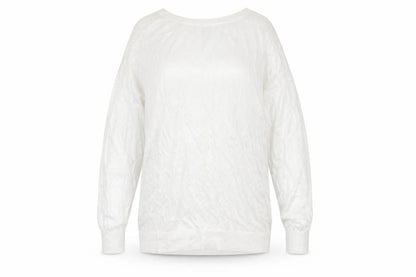 Womens UK Size S Zara Silver Pullover Jumper