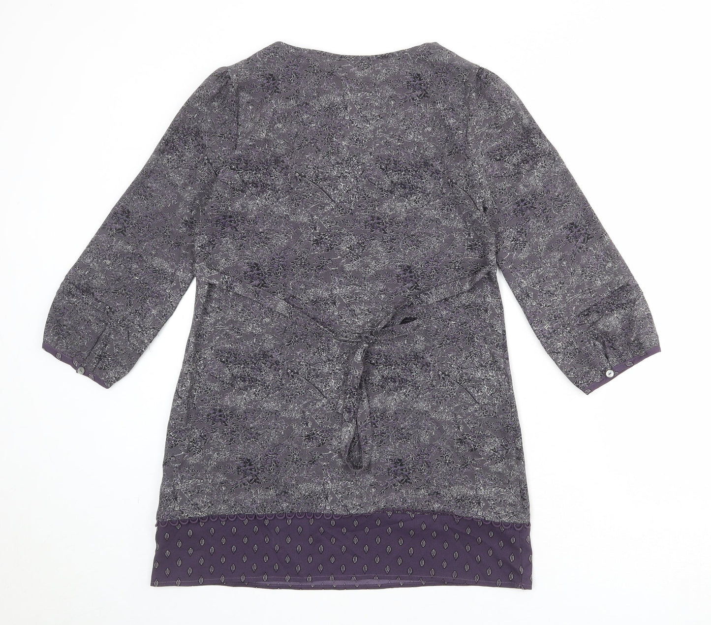 Womens UK Size 8 RJR.John Rocha Grey Basic Blouse