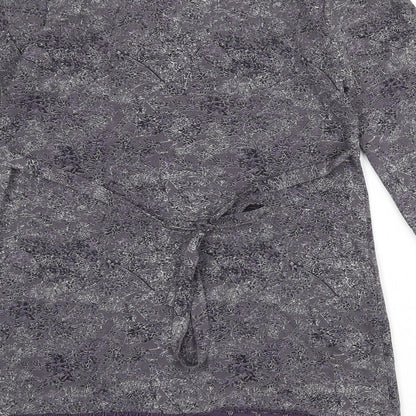 Womens UK Size 8 RJR.John Rocha Grey Basic Blouse
