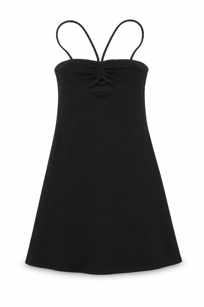 Divided by H&M Womens Black Polyester A-Line Size S Round Neck Pullover