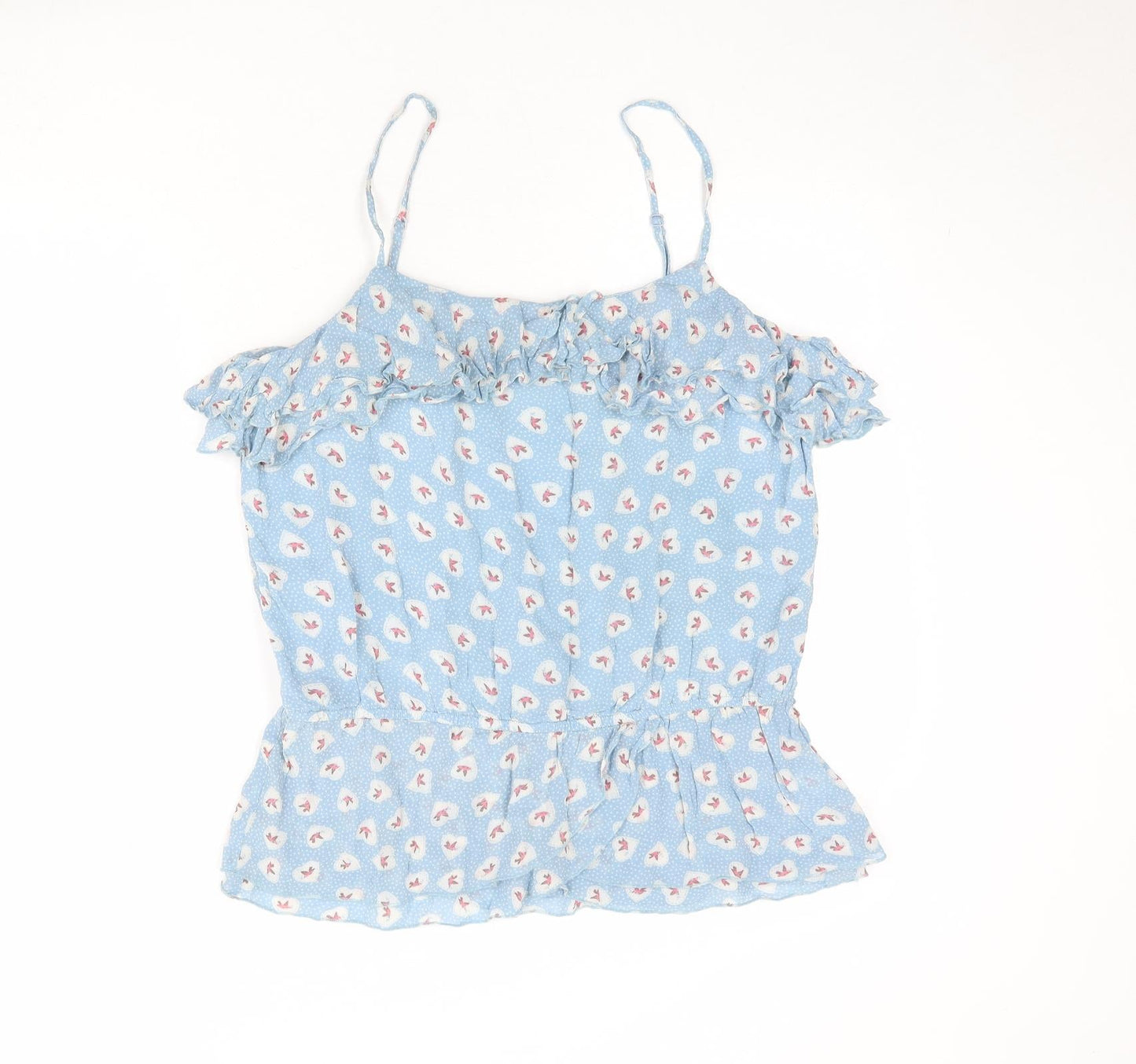 Womens UK Size 18 NEXT Blue Basic Tank