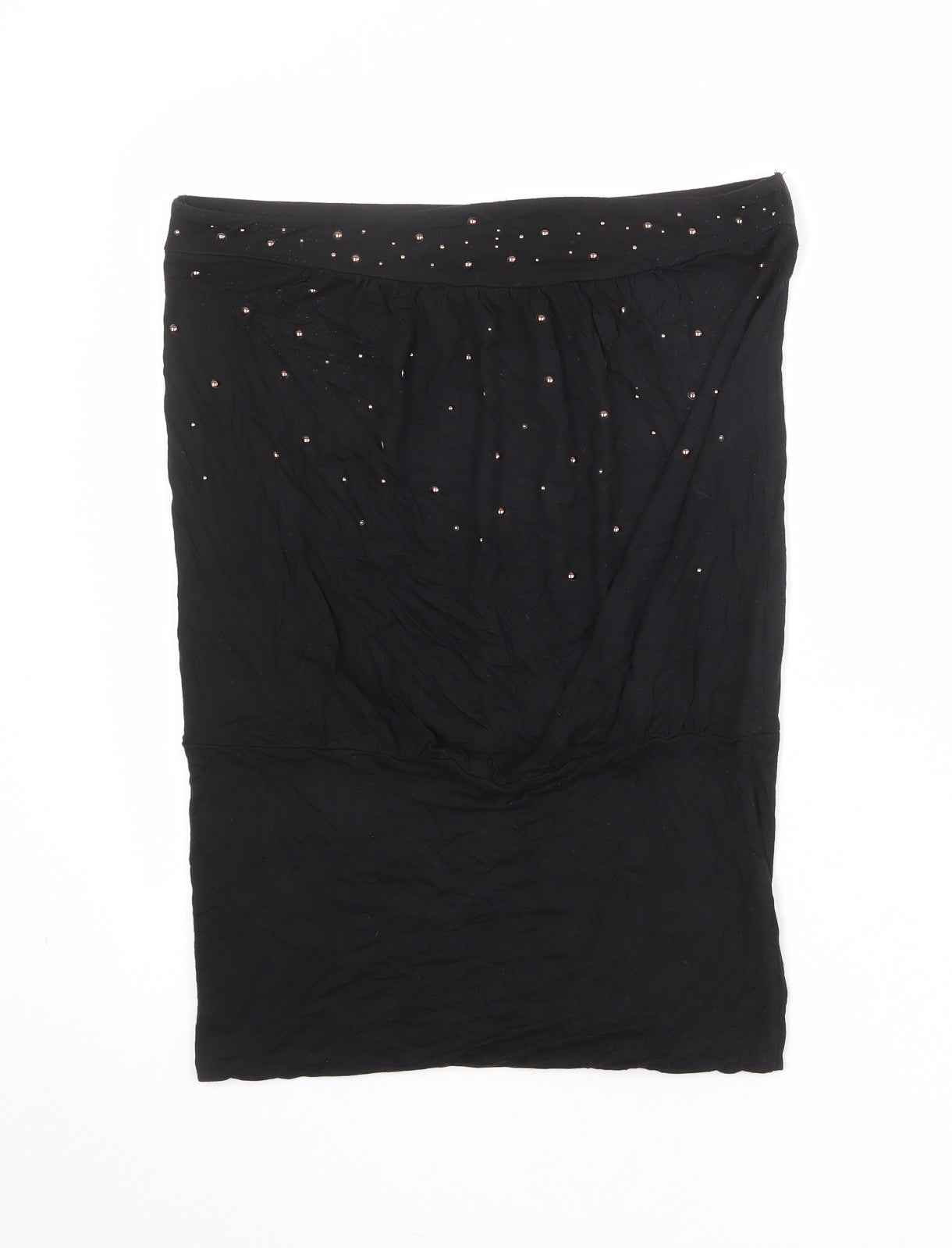 Womens UK Size M H&M Black Basic Tank
