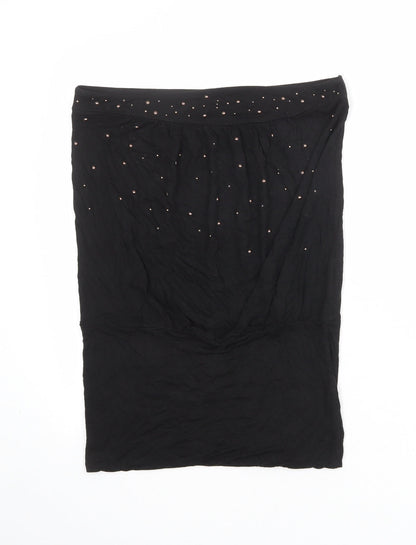 Womens UK Size M H&M Black Basic Tank