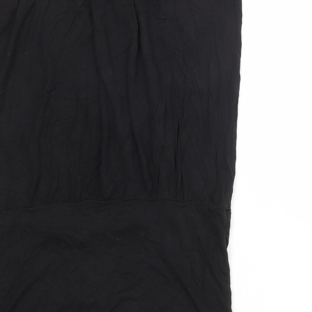 Womens UK Size M H&M Black Basic Tank