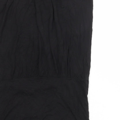 Womens UK Size M H&M Black Basic Tank
