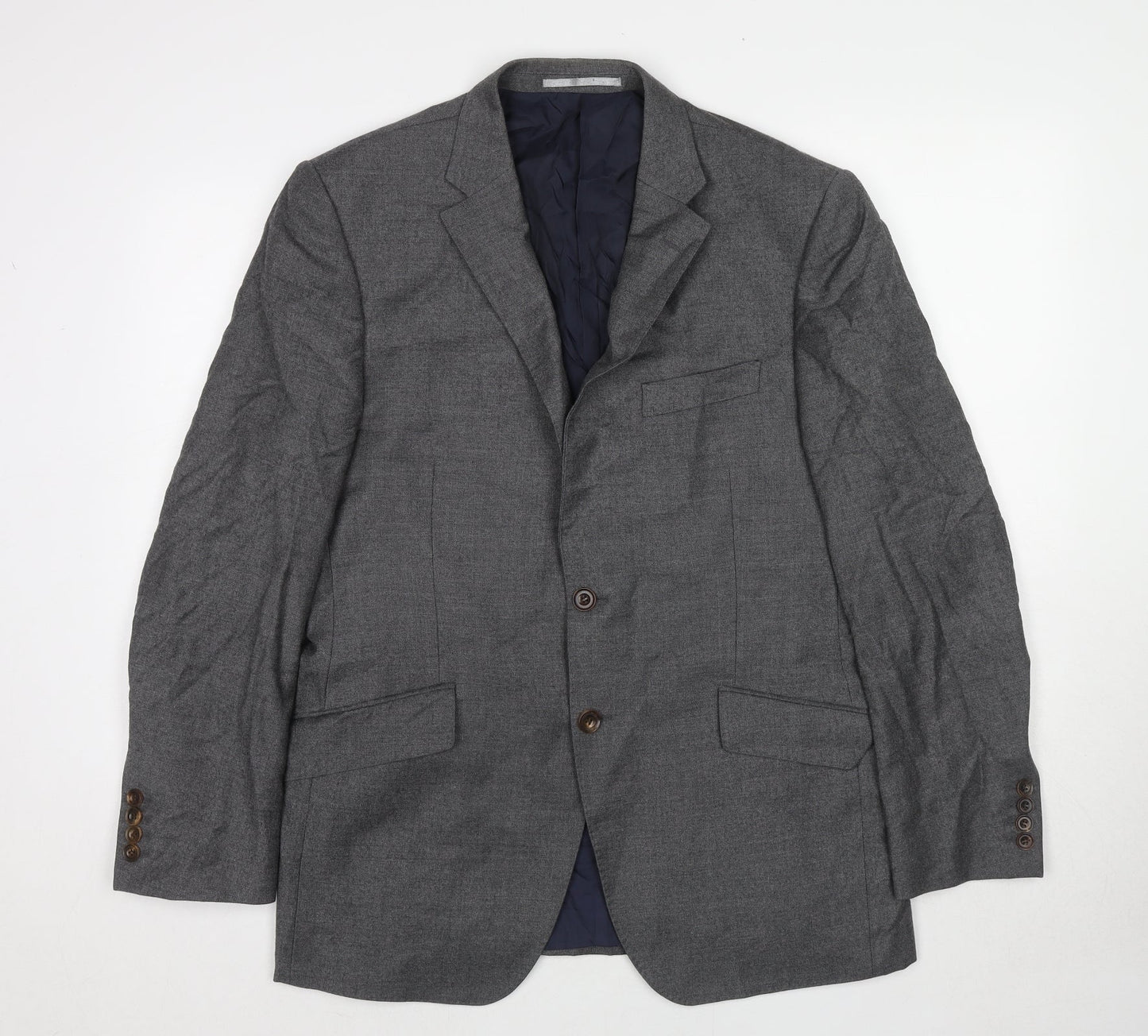 Mens UK Size 40 Marks and Spencer Regular Grey Suit Jacket