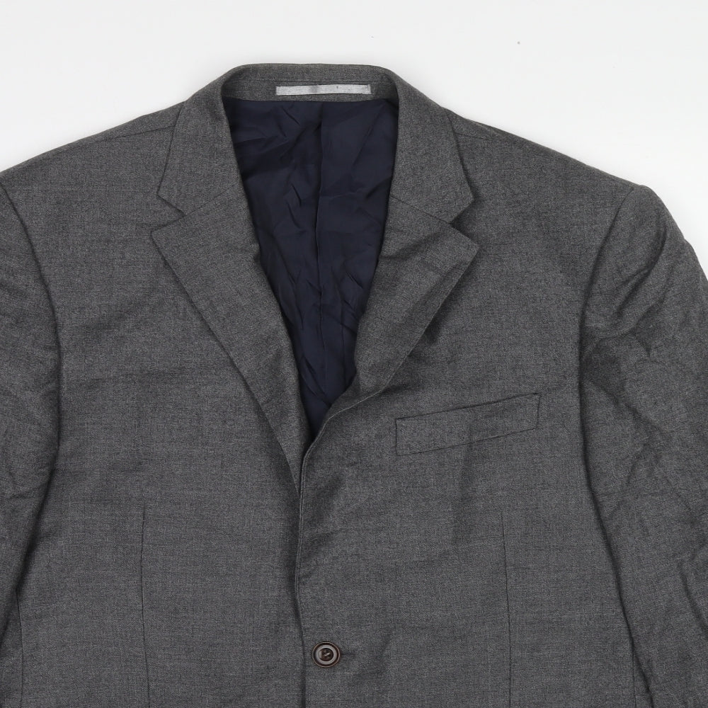 Mens UK Size 40 Marks and Spencer Regular Grey Suit Jacket