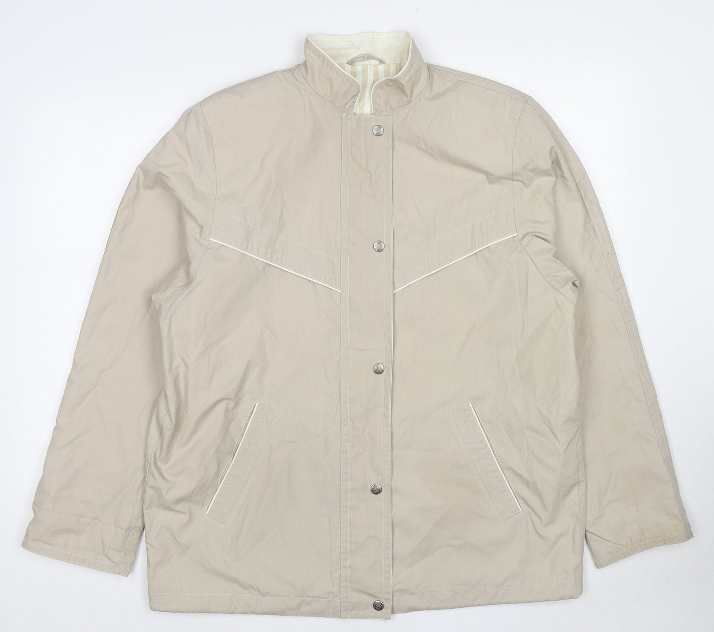 Womens UK Size 16 St Michael Beige Jacket