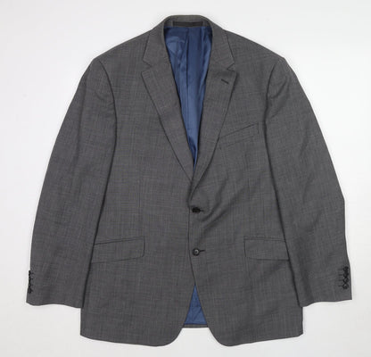 Mens UK Size 44 Marks and Spencer Regular Grey Suit Jacket