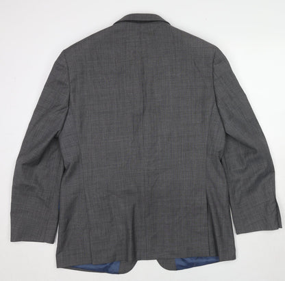 Mens UK Size 44 Marks and Spencer Regular Grey Suit Jacket