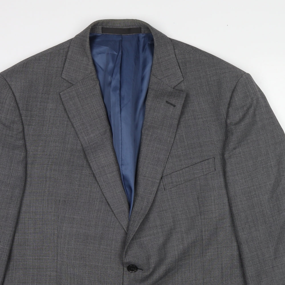 Mens UK Size 44 Marks and Spencer Regular Grey Suit Jacket