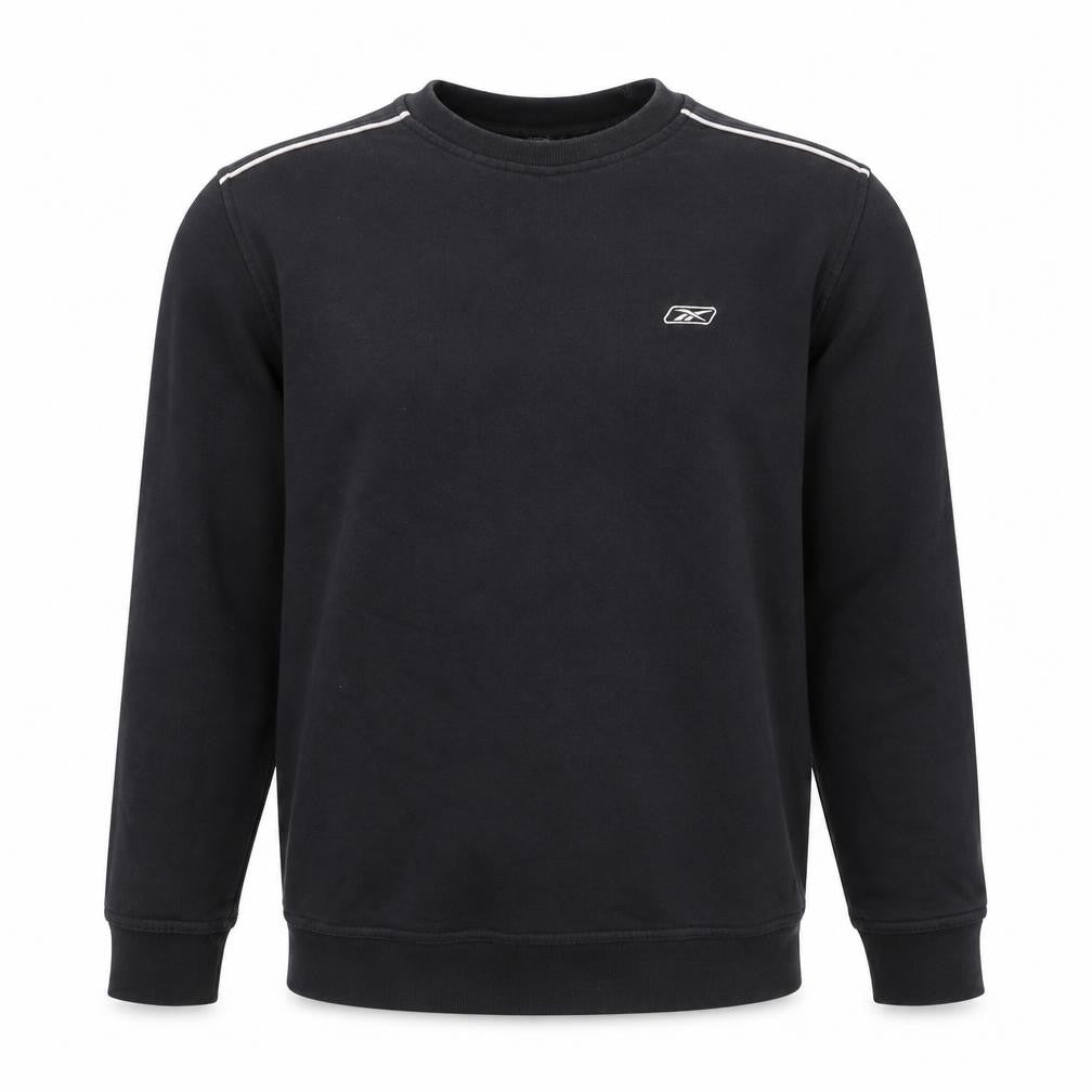 Mens UK Size XS Reebok Black Pullover Sweatshirt
