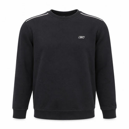 Mens UK Size XS Reebok Black Pullover Sweatshirt