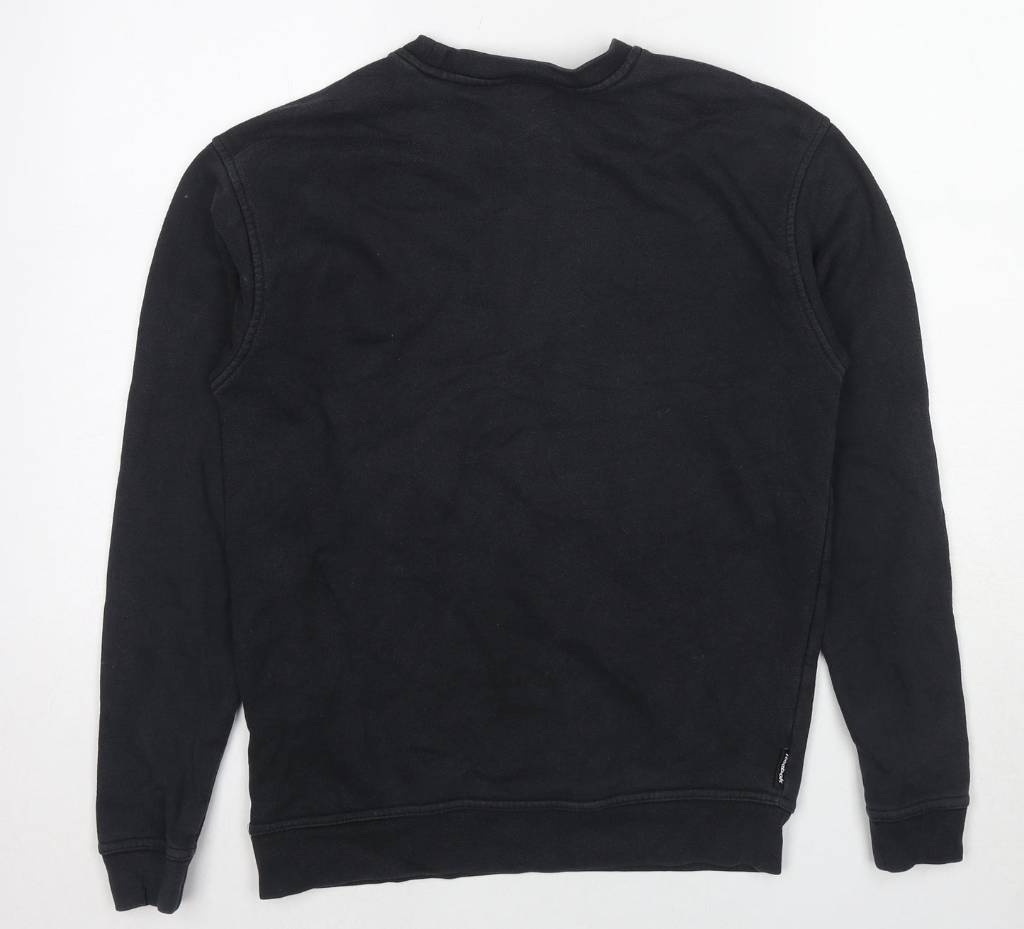 Mens UK Size XS Reebok Black Pullover Sweatshirt