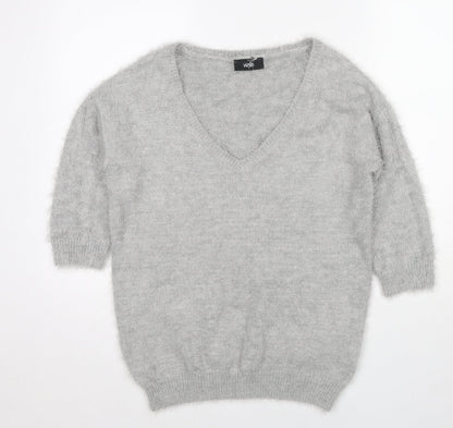 Womens UK Size S Wallis Grey Pullover Jumper