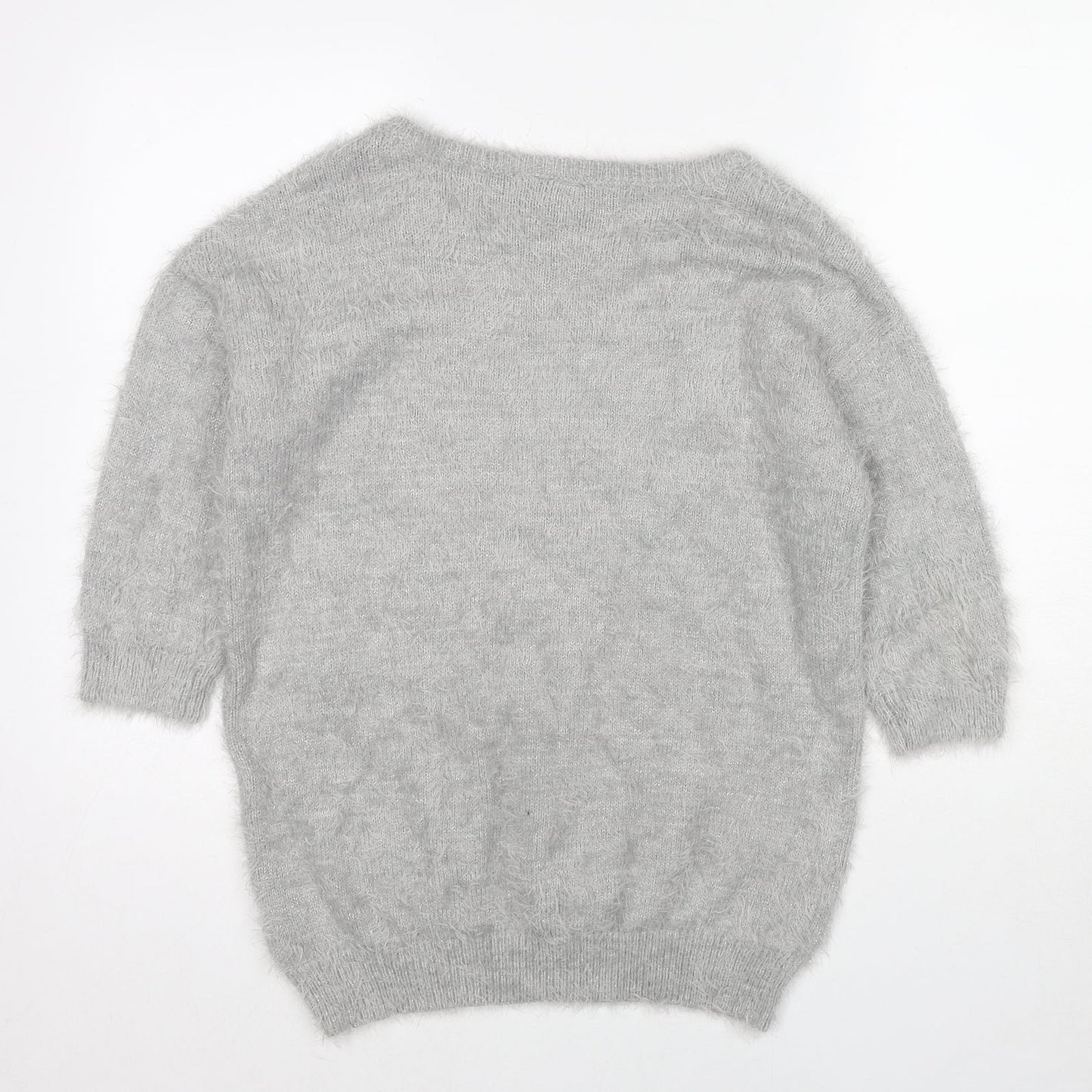 Womens UK Size S Wallis Grey Pullover Jumper