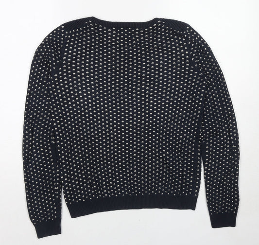 Womens UK Size S Maison Scotch Black Pullover Jumper