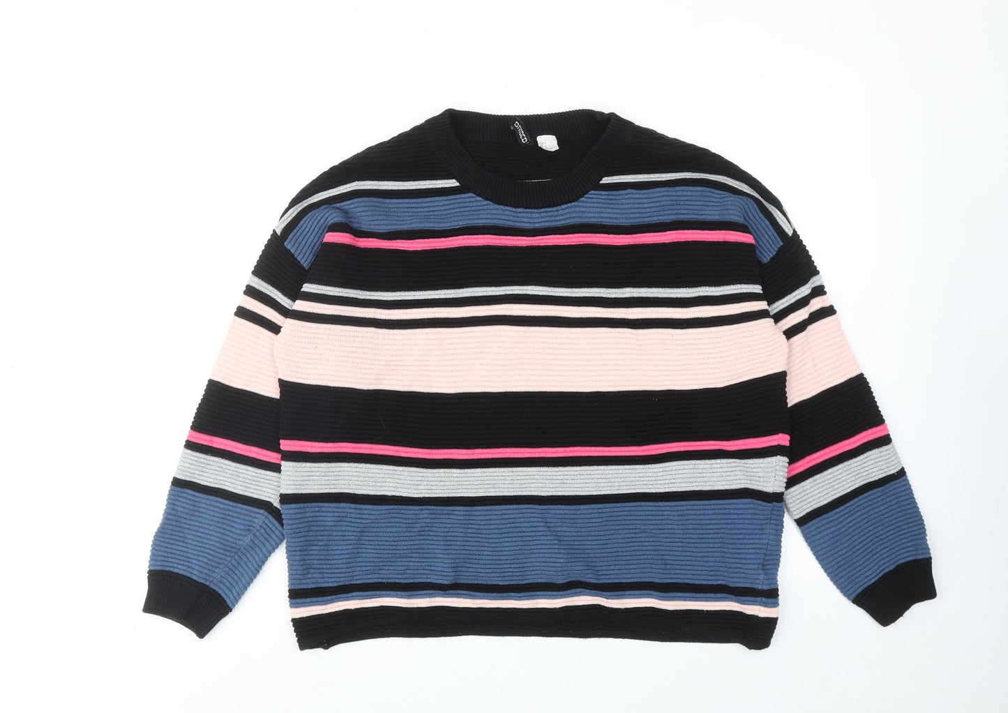 Womens UK Size S H&M Multicoloured Pullover Jumper