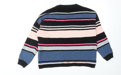 Womens UK Size S H&M Multicoloured Pullover Jumper