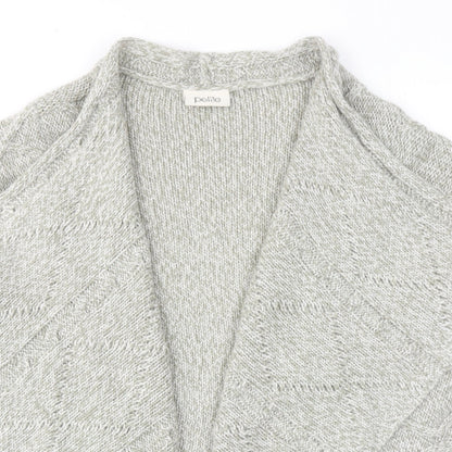 Womens UK Size 12 BHS Grey Cardigan Jumper