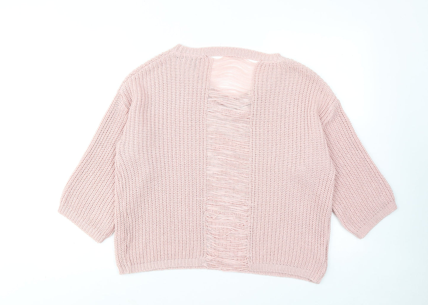 Womens UK Size M New Look Pink Pullover Jumper