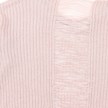 Womens UK Size M New Look Pink Pullover Jumper