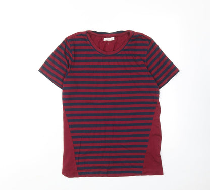 Womens UK Size 10 Finery Red Basic T-Shirt