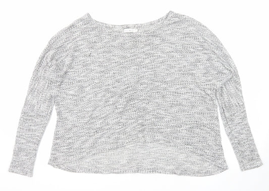 Womens UK Size L Only Grey Pullover Jumper