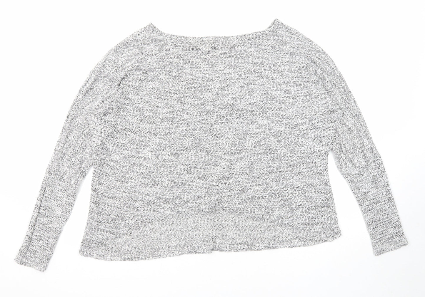 Womens UK Size L Only Grey Pullover Jumper