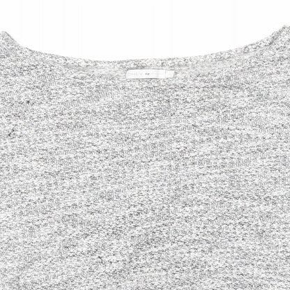 Womens UK Size L Only Grey Pullover Jumper