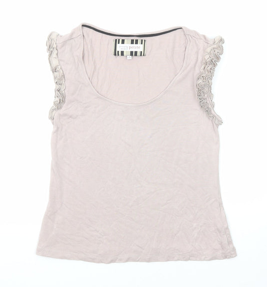 Womens UK Size 8 Principles Purple Basic Tank