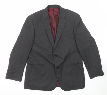 Mens UK Size 42 Marks and Spencer Regular Grey Suit Jacket