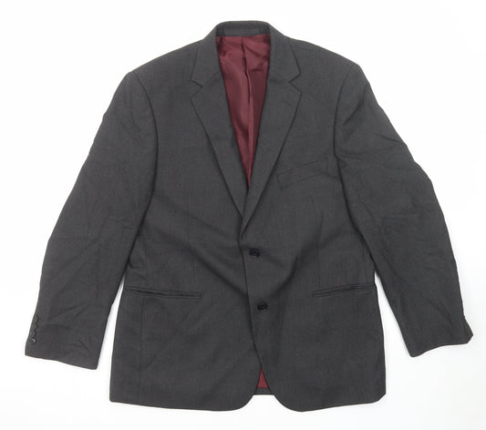 Mens UK Size 42 Marks and Spencer Regular Grey Suit Jacket