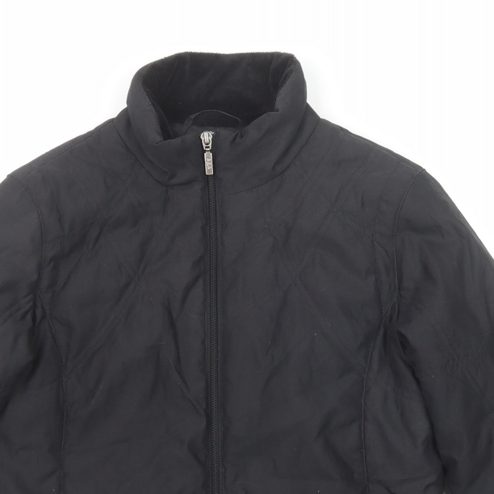 Womens UK Size S Per Una Black Jacket