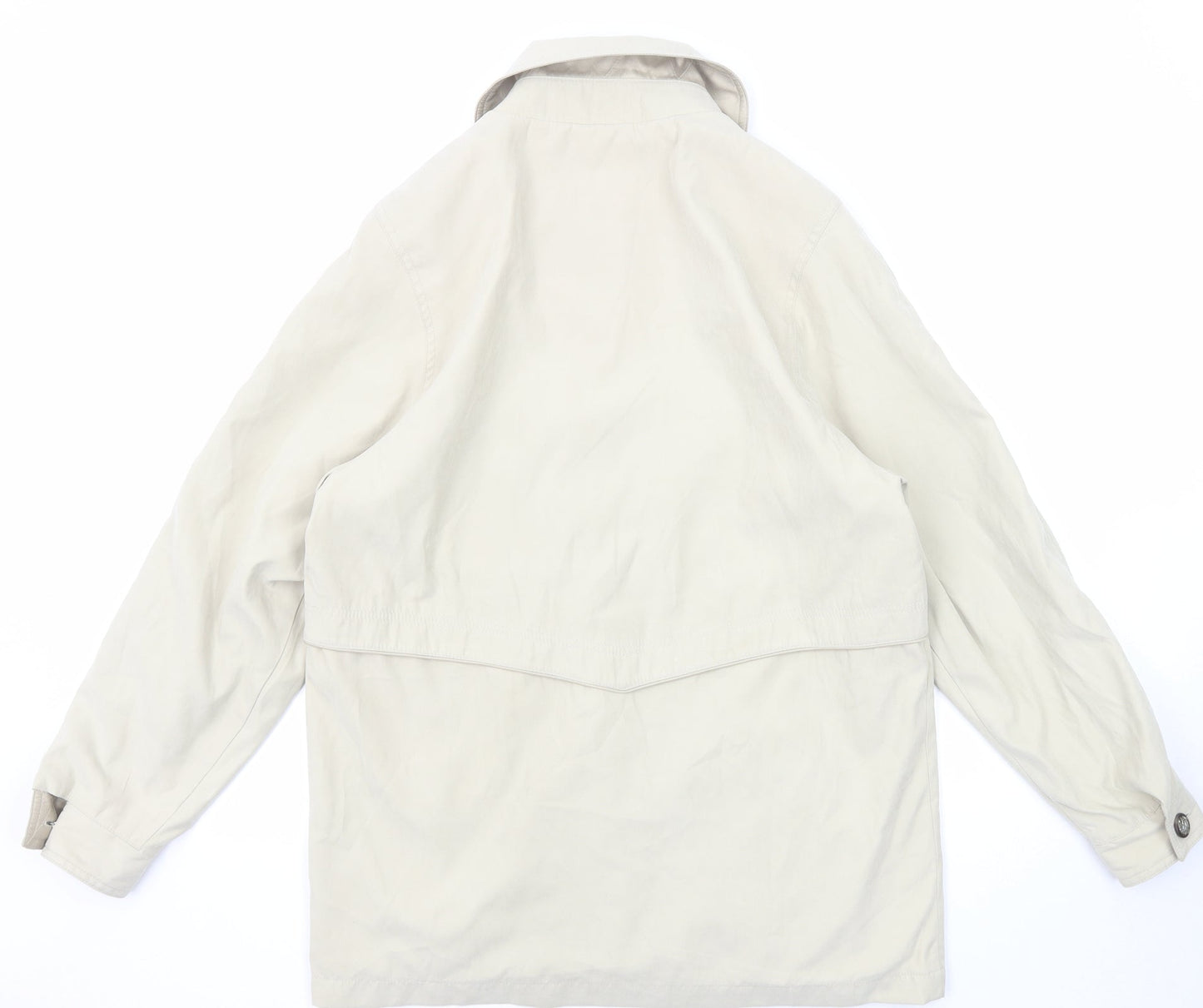 Berkertex Womens Ivory Jacket Size 10 Zip