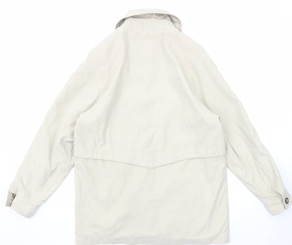 Berkertex Womens Ivory Jacket Size 10 Zip