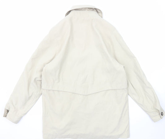 Berkertex Womens Ivory Jacket Size 10 Zip