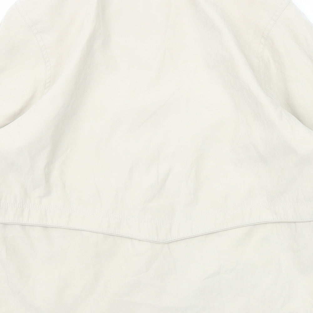 Berkertex Womens Ivory Jacket Size 10 Zip