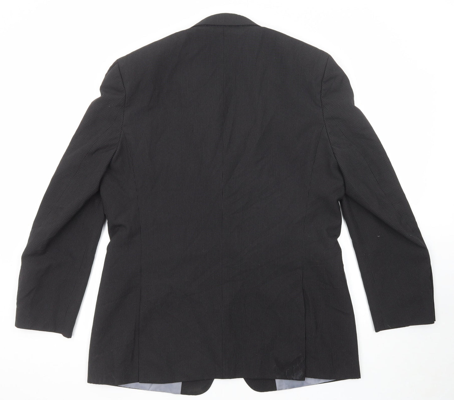Mens UK Size 44 BHS Regular Black Suit Jacket