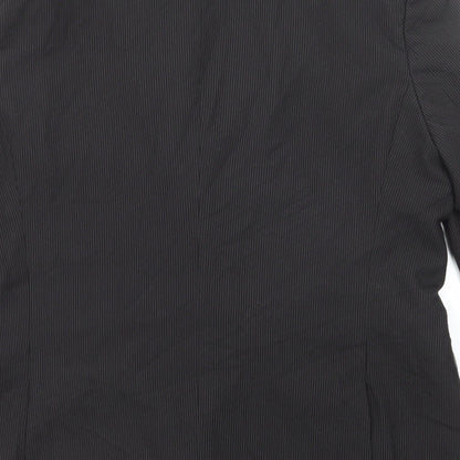 Mens UK Size 44 BHS Regular Black Suit Jacket