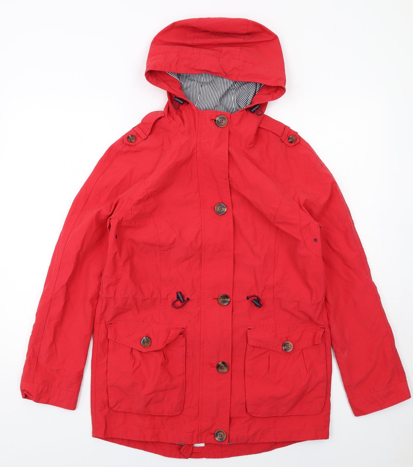 Per Una Womens Red Jacket Size 8 Zip