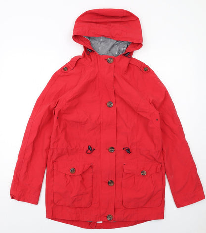 Per Una Womens Red Jacket Size 8 Zip