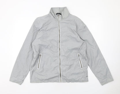 Mens UK Size M Red Herring Grey Jacket