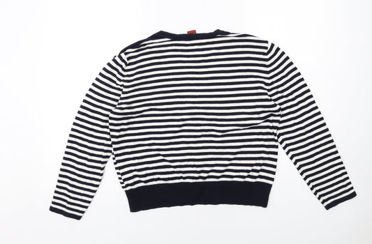 Womens UK Size 18 Olsen Blue Cardigan Jumper